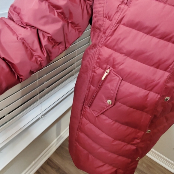 Michael Kors maxi puffer faux fur hooded coat - Picture 5 of 9